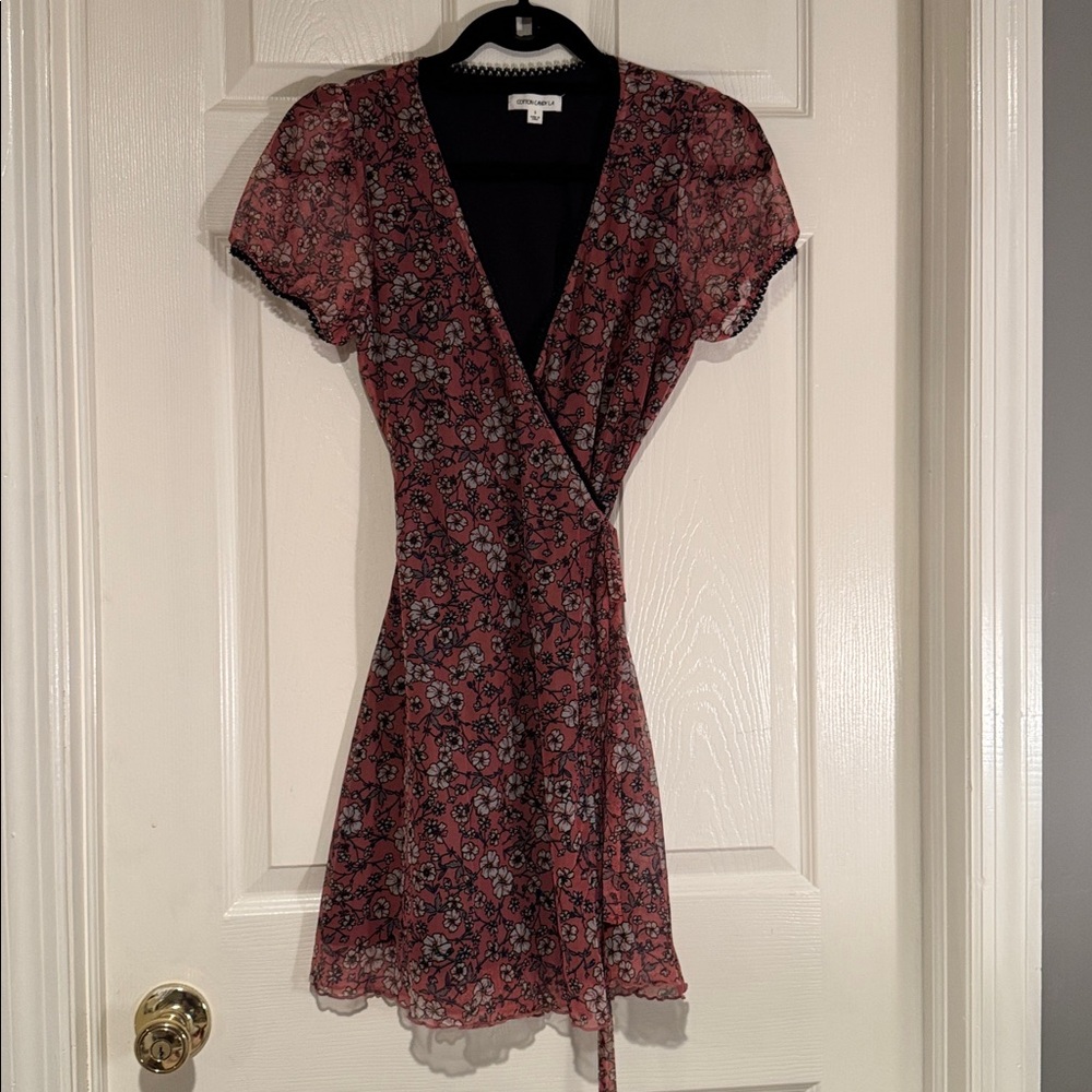 Cotton Candy Elegant floral dress
